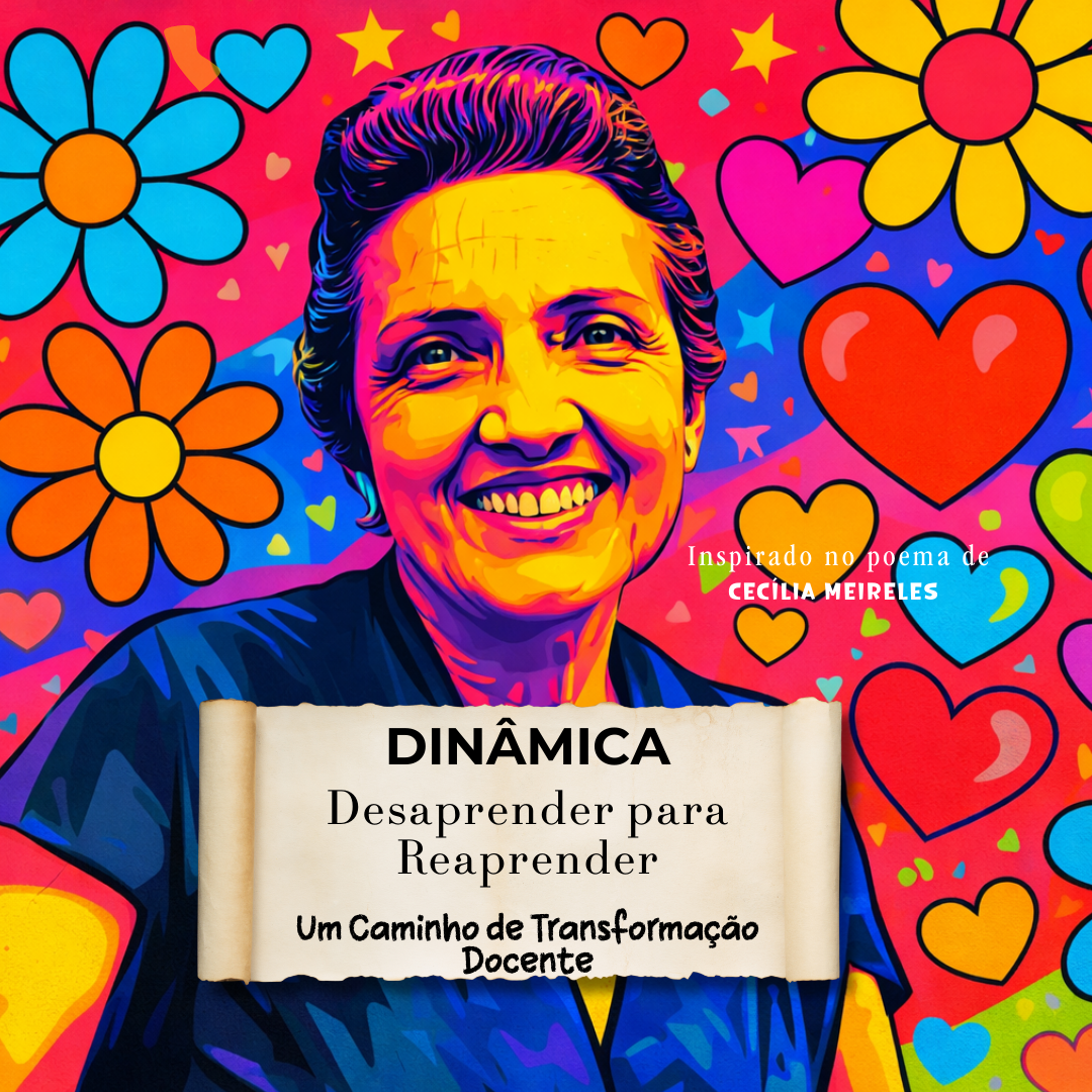 DINÂMICA Desaprender para Reaprender- Texto Base Cecília Meireles- EQUIPES  DE ENSINO