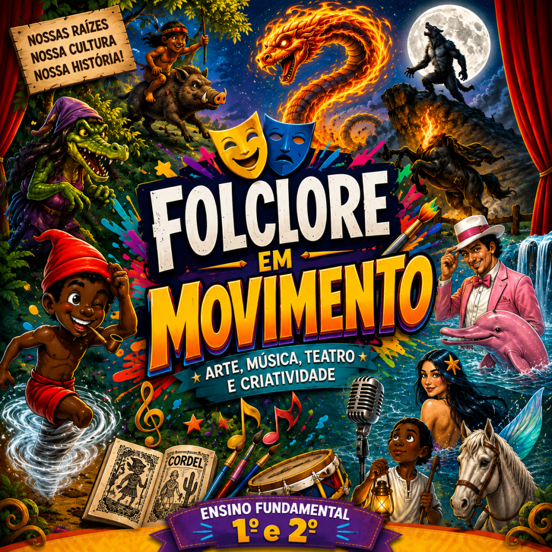 Projeto Pedagógico Folclore em Movimento: Arte, Música, Teatro e Criatividade